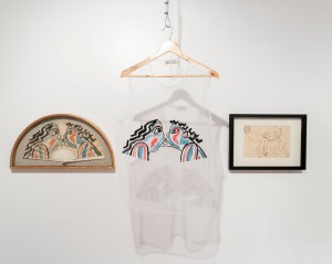 A look inside the ‘Bring No Clothes: Bloomsbury and Fashion’ Exhibition.