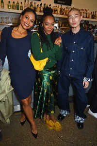 Emma Weymouth, Marchioness of Bath,, Naomi Ackie and Sang Woo Kim