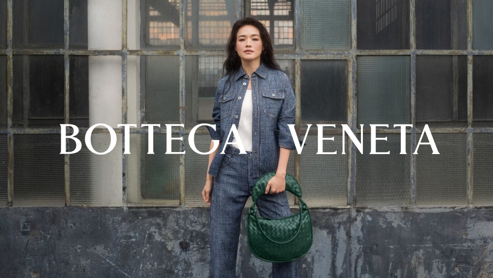 Shu Qi fronting the Bottega Veneta campaign.