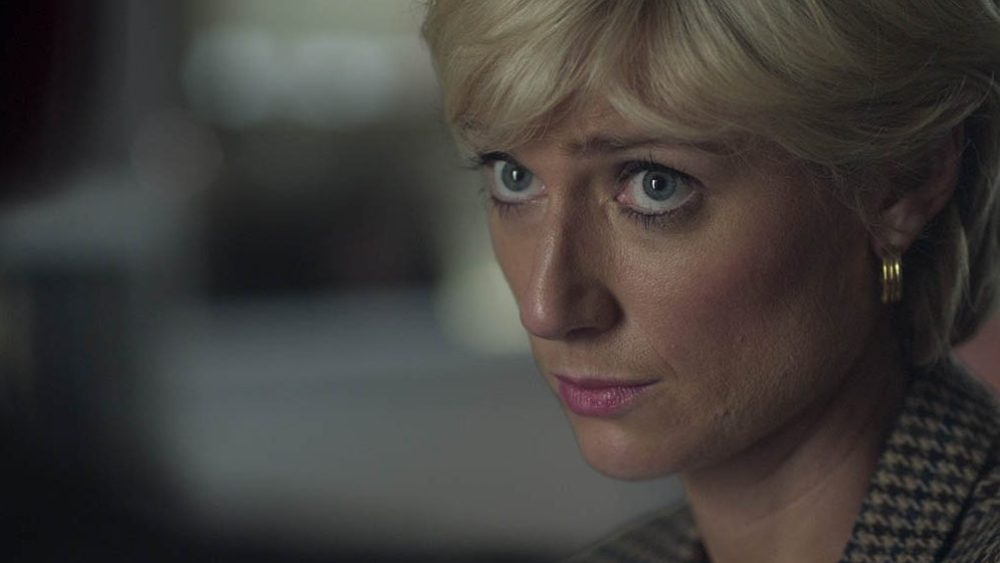 Elizabeth Debicki in "The Crown."