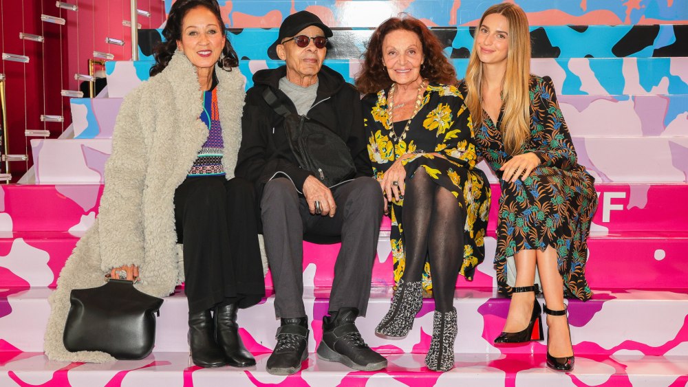 Pat Cleveland, Stephen Burrows, Diane von Furstenberg, Talita Von Furstenberg