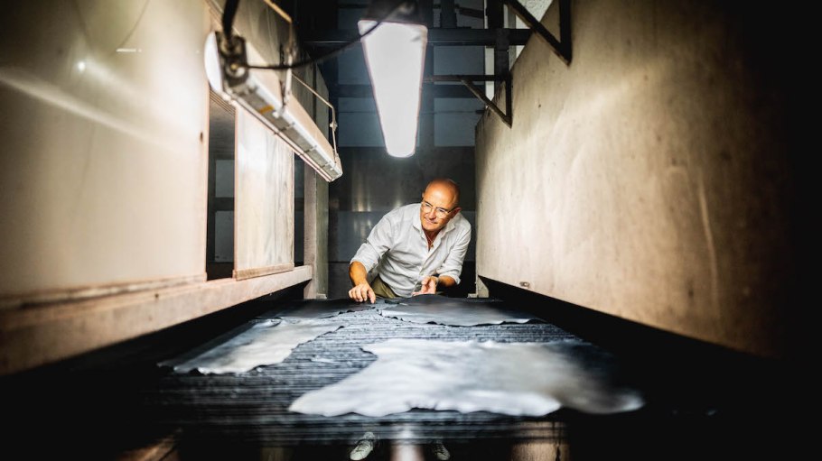 Carlo Carlacchiani is co-founder with his brother of DueC, an Italian leather tannery working with Evolved By Nature's Activated Silk technology.