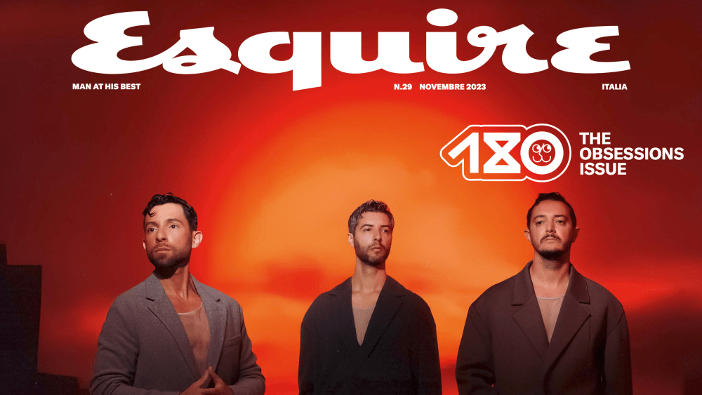 The November issue of Esquire fronted by Italy's music group Meduza.