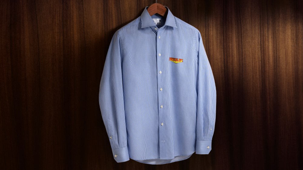 A shirt from Eton x The Beatles capsule collection.