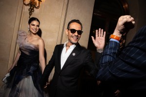 Marc Anthony and Nadia Ferreira