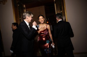 Andrew Bolton and Eva Chen