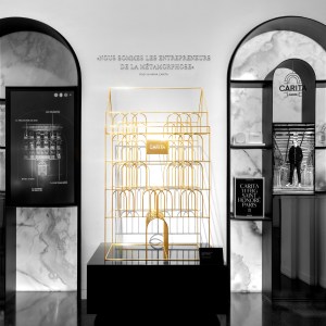 Gao Weigang's "The 24K Gold Maison" at Carita's Maison de Beauté