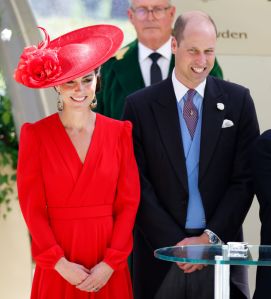 ASCOT, UNITED KINGDOM - JUNE 23: (EMBARGOED FOR PUBLICATION IN UK NEWSPAPERS UNTIL 24 HOURS AFTER CREATE DATE AND TIME) Catherine, Princess of Wales and Prince William, Prince of Wales attend day four of Royal Ascot 2023 at Ascot Racecourse on June 23, 2023 in Ascot, England. (Photo by Max Mumby/Indigo/Getty Images)
