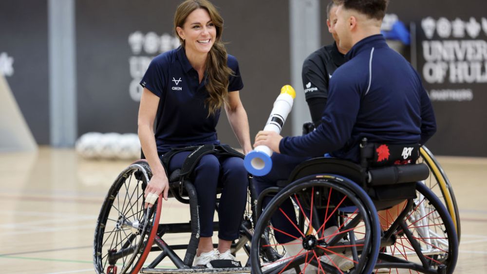 Catherine, Princess of Wales, Kate Middleton, Rugby Inclusivity Day, England Wheelchair Rugby League