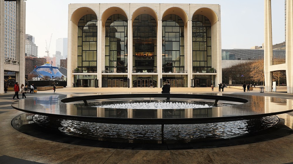 New York's Metropolitan Opera stands in Lincoln Center