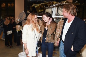 Sat Hari, Michelle Monaghan and Nick Fouquet