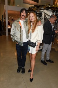 Anthony Kiedis and Sat Hari
