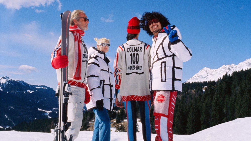 The campaign for the Joshua Vides x Colmar 100 capsule collection.