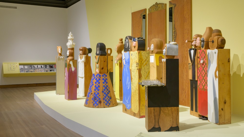 View of the exhibition Marisol: A Retrospective.
