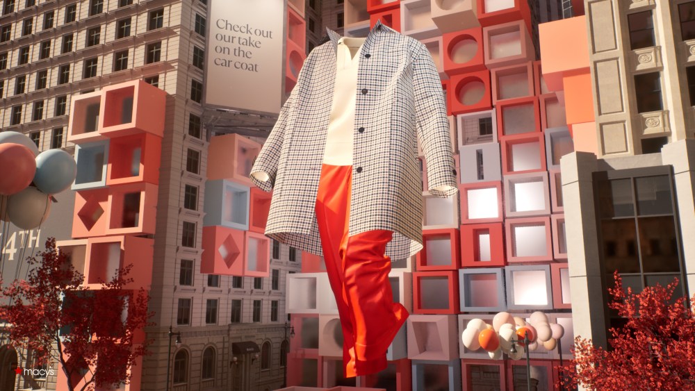 Macy's new "mstylelab" digital fashion platform for immersive experiences.