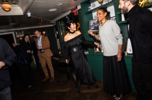 Jihae Kim at the Manolo Blahnik Celebrates 'The Manolo Blahnik Archives: The Craft' event held at Saint Theo's on October 18, 2023 in New York, New York.