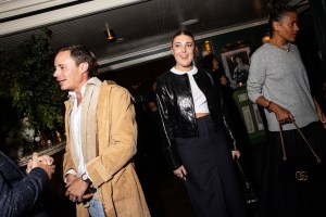 Britt Theodora at the Manolo Blahnik Celebrates 'The Manolo Blahnik Archives: The Craft' event held at Saint Theo's on October 18, 2023 in New York, New York.