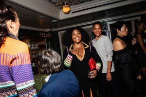 The scene at the Manolo Blahnik Celebrates 'The Manolo Blahnik Archives: The Craft' event held at Saint Theo's on October 18, 2023 in New York, New York.
