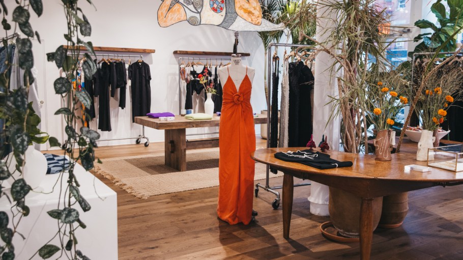Mara Hoffman, the New York-based luxury fashion brand, partnered with recycling innovation company Circ to release "The Dress that Changes Everything," which is made of Circ lyocell and can be fully recycled.