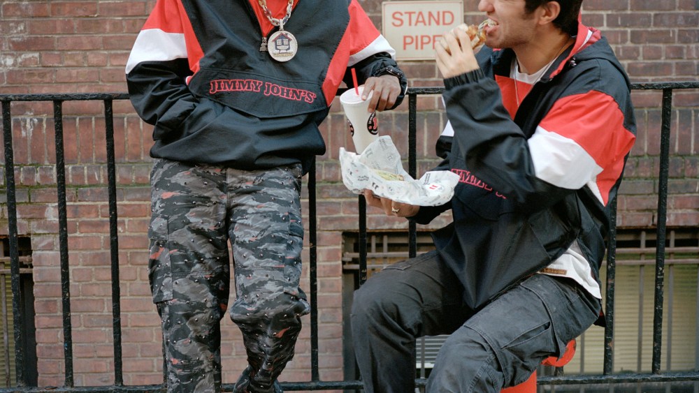 The Jimmy John's Starter jacket.