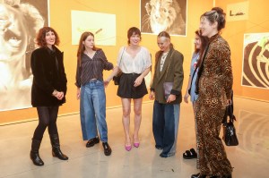 Ever Anderson, Milla Jovovich, and Sina Braetz