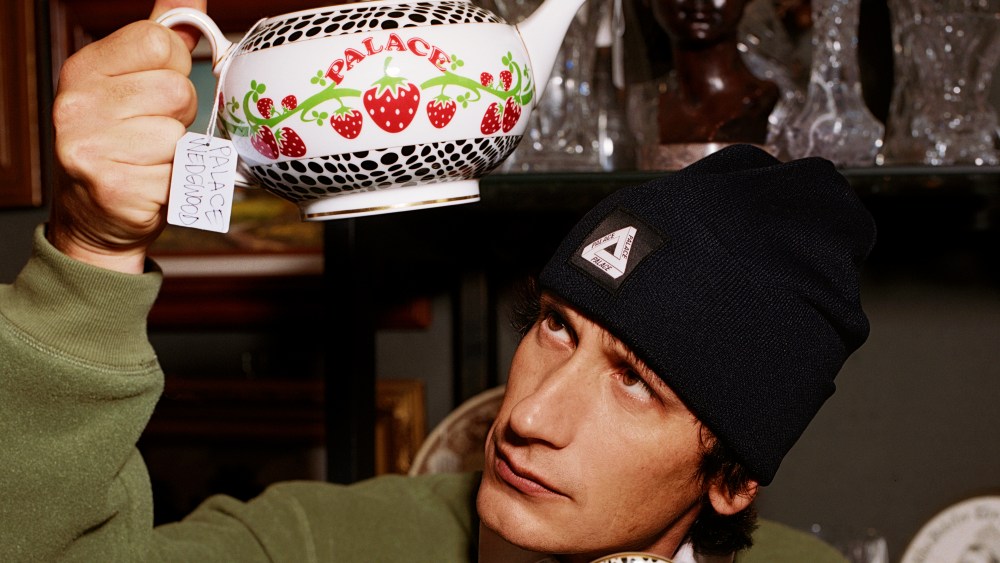 An image from the new Palace Wedgwood ad campaign, photographed by Alasdair McLellan.