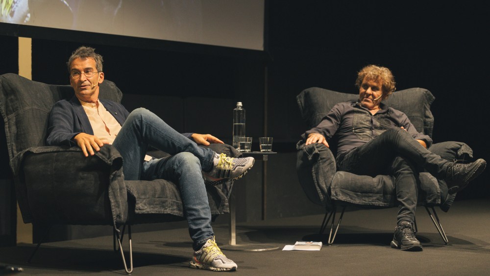 Federico Marchetti and Renzo Rosso
