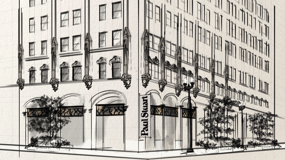 Paul Stuart Chicago rendering