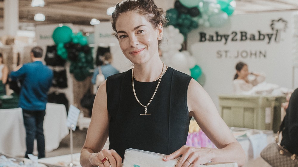 Michelle Monaghan attend the St. John and Karla Welch Volunteer Session Benefitting Baby2Baby Oct. 12, 2023.