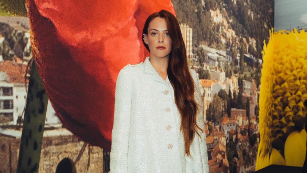 Riley Keough at the Chanel spring 2024 ready-to-wear show.