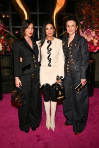 Scout LaRue Willis, Demi Moore and Delphine Bellini