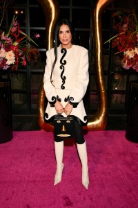 Demi Moore at the Schiaparelli and Neiman Marcus
