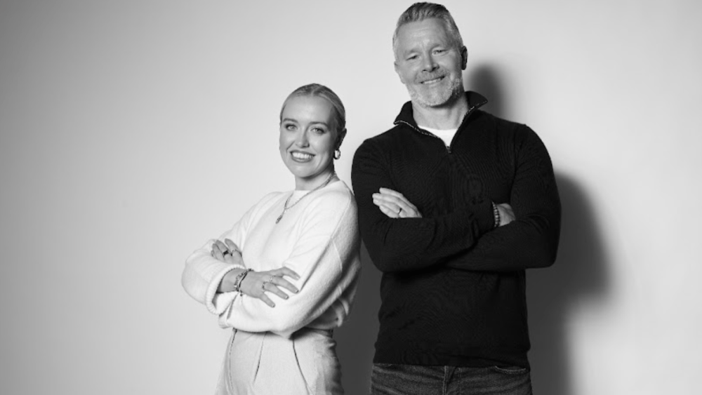 Olivia Jenkins and Steve Hewitt