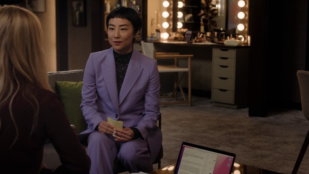 Greta Lee in the The Morning Show