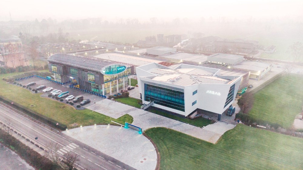 UYN's new AREAS research and development lab in Italy.
