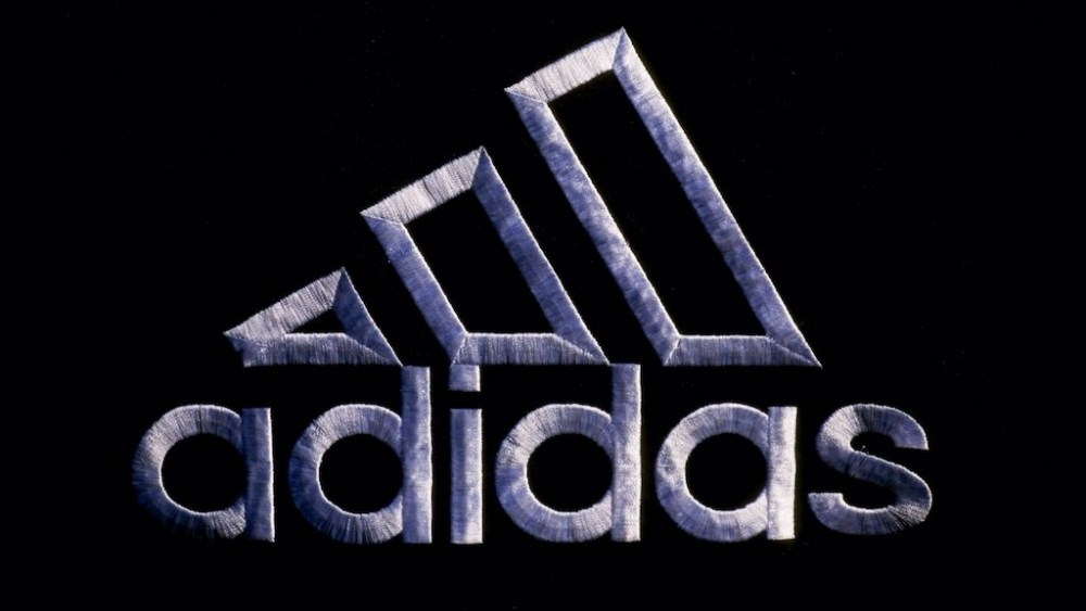 10 Jul 1999: The Adidas Logo on the New Zealand shirt during the Tri-Nations match against South Africa at Carisbrook Park in Dunedin, New Zealand. The All Blacks won 28-0.