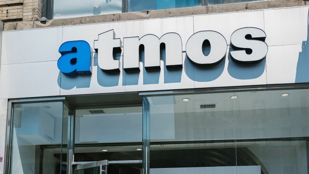 The Atmos storefront in New York City.