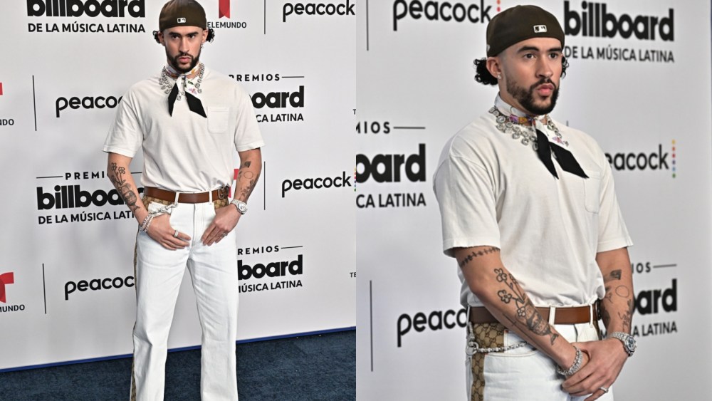 Bad Bunny at the 2023 Billboard Latin Music Awards on Oct. 5 in Coral Gables, Fla.