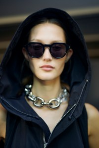 Backstage at Sacai RTW Spring 2024