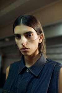 Backstage at Sacai RTW Spring 2024