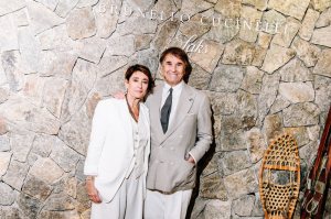 Federica Cucinelli and Brunello Cucinelli