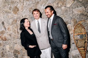 Lucy Liu, Brunello Cucinelli and William Abadie