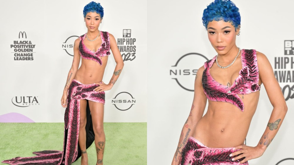 Coi Leray at the 2023 BET Hip Hop Awards on Oct. 3 in Atlanta.