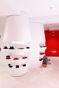 Inside the Comme des Garcons store in Paris