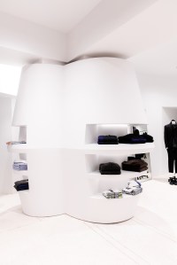 Inside the Comme des Garcons store in Paris