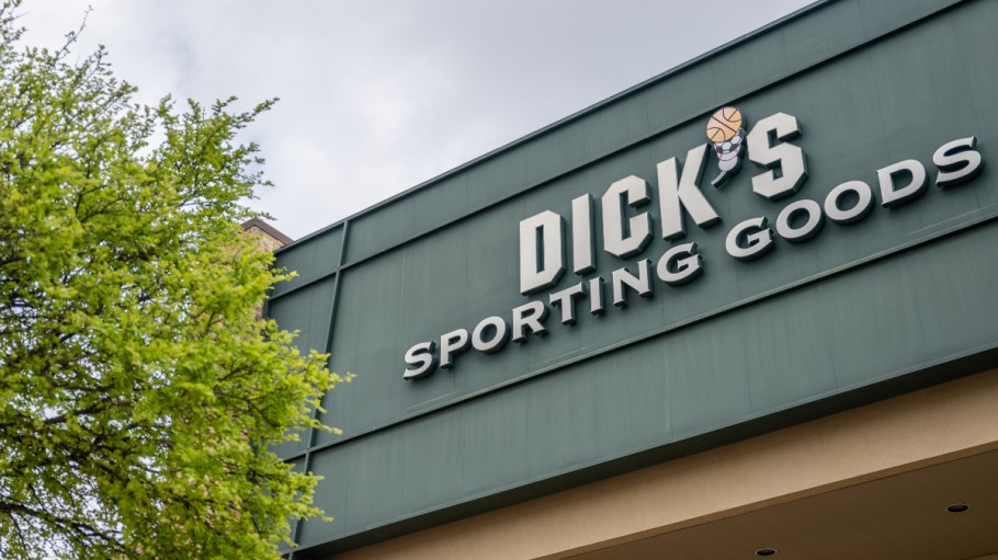 AUSTIN, TEXAS: The exterior of a Dick's Sporting Goods on March 07, 2023.