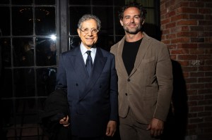 Jeffrey Deitch and Richard Mumby