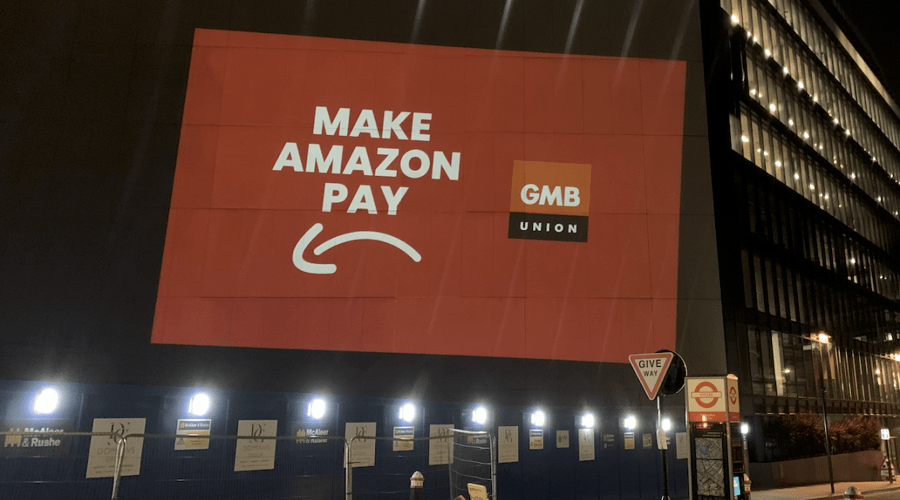 The GMB trade union has previously called on Amazon to raise starting pay to at least 15 pounds ($18.35) an hour.