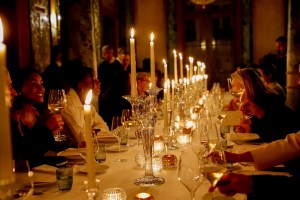 A view of the Moet & Chandon event in Paris