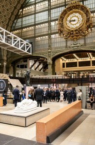 A view of the Musée d’Orsay dinner event in Paris.